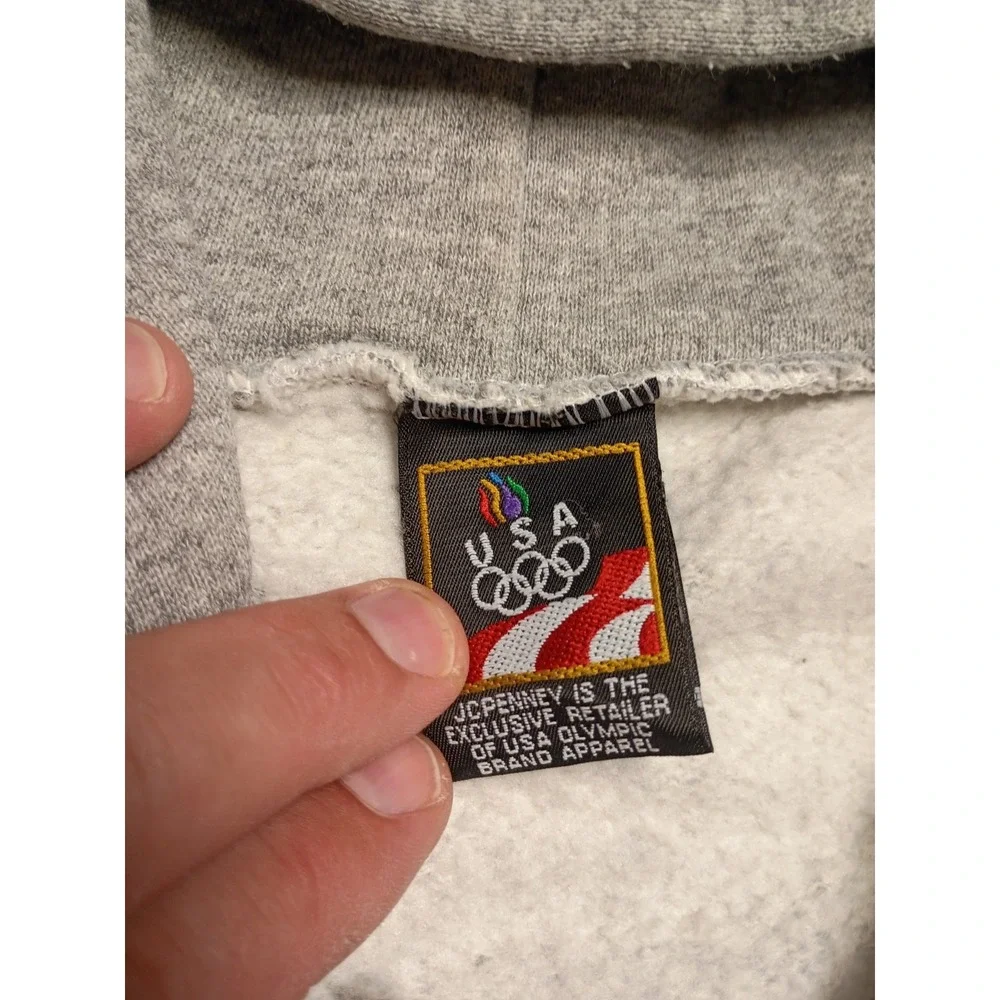 USA Olympic Hoodie Mens Large